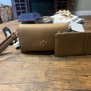 Tory Burch Tan Leather Crossbody Bag Authentic